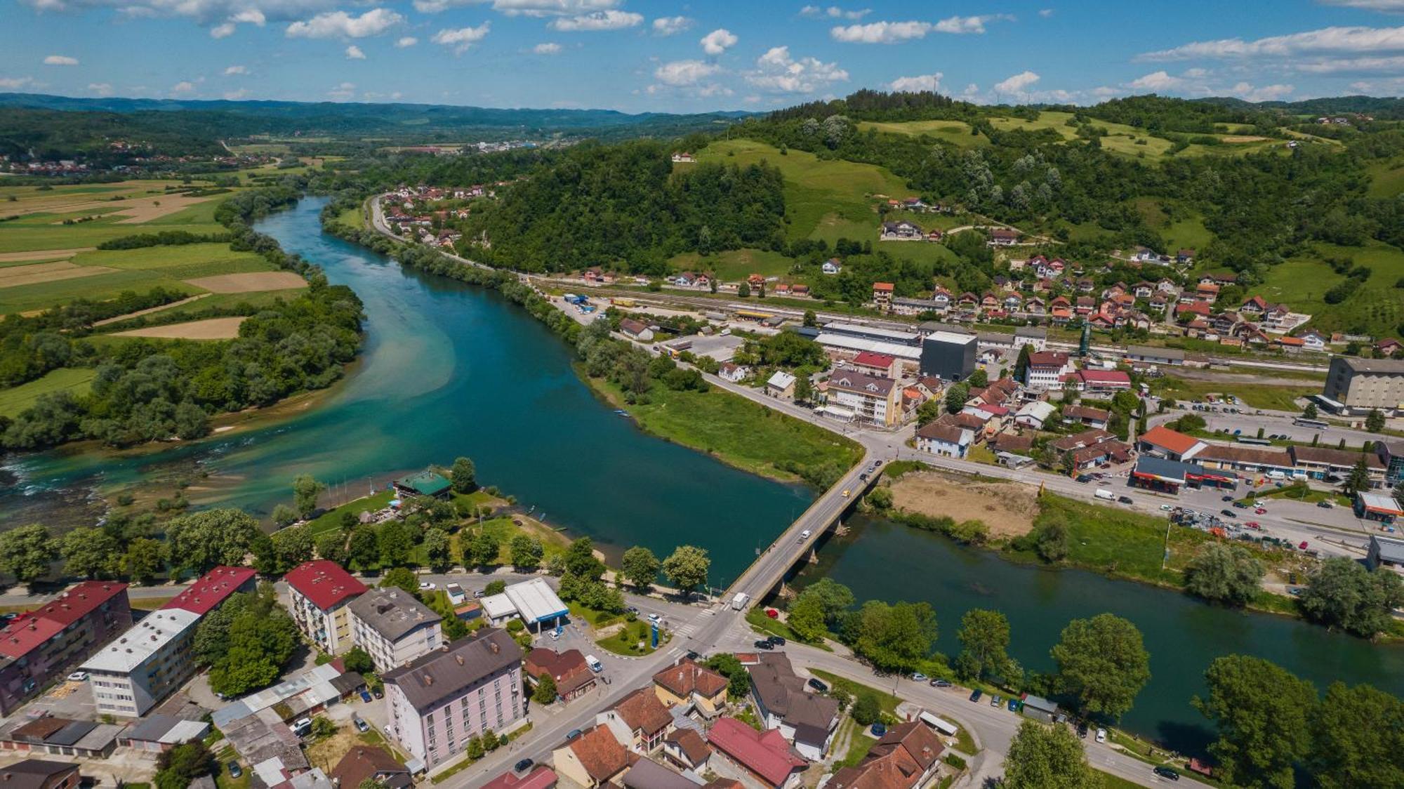 Motel New Sanatron Bosanski Novi Eksteriør billede
